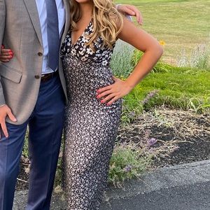 Floral Altard State silk dress size small